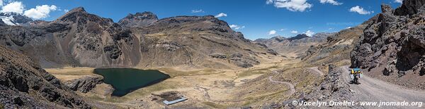 Road from San Mateo de Huanchor to Tanta - Peru