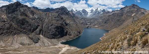 Road from San Mateo de Huanchor to Tanta - Peru