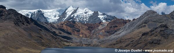 Road from San Mateo de Huanchor to Tanta - Peru