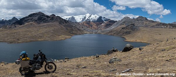 Road from San Mateo de Huanchor to Tanta - Peru