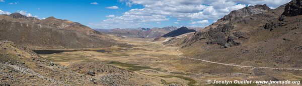 Route de San Mateo de Huanchor à Tanta - Réserve paysagère Nor Yauyos-Cochas - Pérou