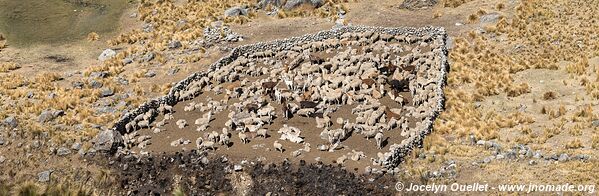 Road from Tanta to Vilca - Nor Yauyos-Cochas Landscape Reserve - Peru