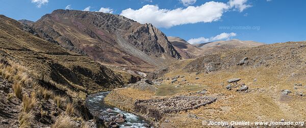 Route de Tanta à Vilca - Réserve paysagère Nor Yauyos-Cochas - Pérou