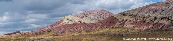 Road from Tanta to Vilca - Nor Yauyos-Cochas Landscape Reserve - Peru