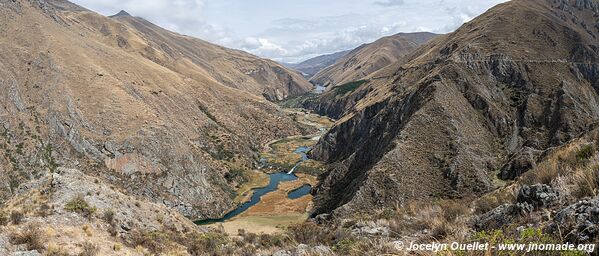 Route from Vilca to Huancaya - Nor Yauyos-Cochas Landscape Reserve - Peru