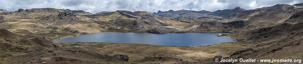 Road from Huancaya to Huancavelica - Peru