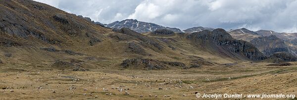 Road from Huancaya to Huancavelica - Peru