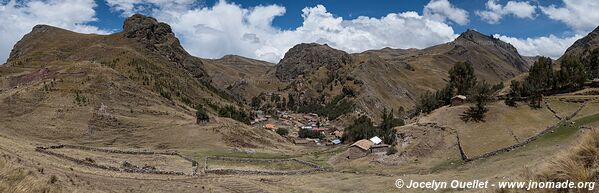 Road from Huancavelica to Lircay - Peru