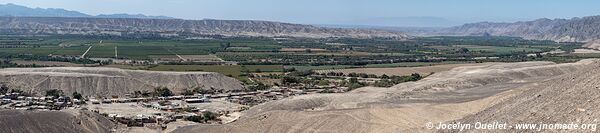 Route from Ica to Nazca - Peru