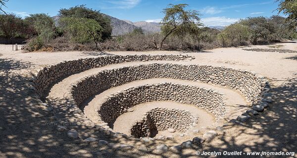 Aqueduc de Cantayoc - Nazca - Pérou