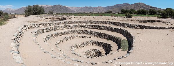 Aqueduc de Cantayoc - Nazca - Pérou