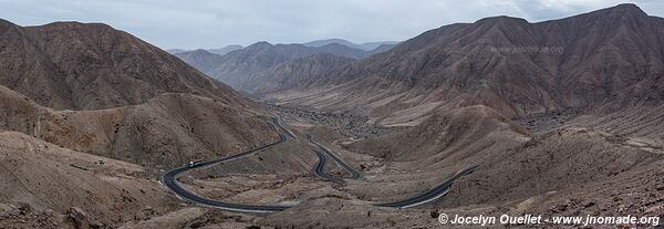 Road from Nazca to Puquio - Peru
