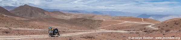 Road from Puquio to Yauca - Peru