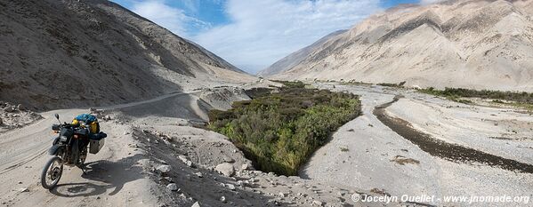 Road from Puquio to Yauca - Peru