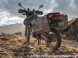 Trail Santiago from Chuco to Pampas (mining area) - Peru