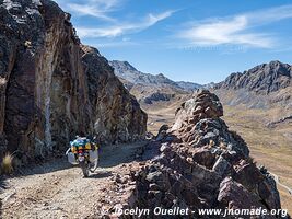 Trail Santiago from Chuco to Pampas (mining area) - Peru