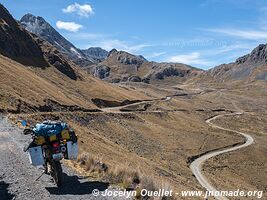 Trail Santiago from Chuco to Pampas (mining area) - Peru