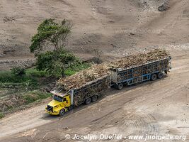 Road from Casma to Lima - Peru