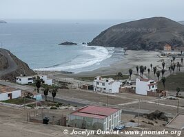Road from Casma to Lima - Peru