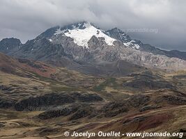 Road from Chosica to Casapalca - Peru