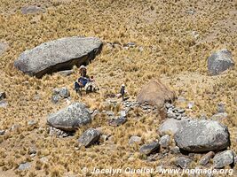 Road from Tanta to Vilca - Nor Yauyos-Cochas Landscape Reserve - Peru