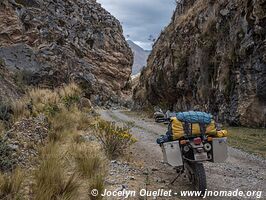Road from Tanta to Vilca - Nor Yauyos-Cochas Landscape Reserve - Peru