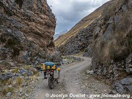 Road from Tanta to Vilca - Nor Yauyos-Cochas Landscape Reserve - Peru