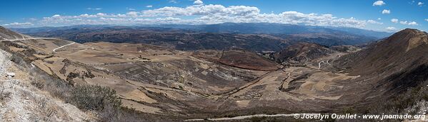 Route de Cajamarca à Cajabamba - Pérou