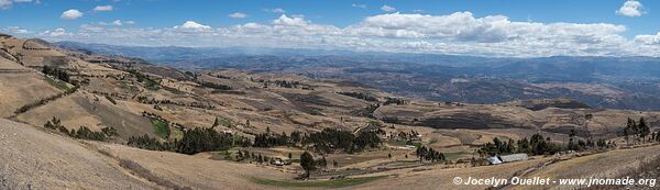 Route de Cajamarca à Cajabamba - Pérou