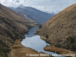 Route de Vilca à Huancaya - Réserve paysagère Nor Yauyos-Cochas - Pérou