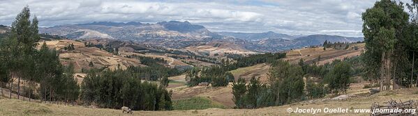 Road from Cajabamba to Huamachuco - Peru