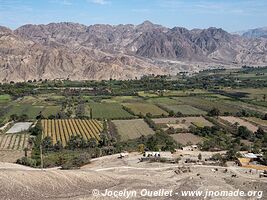 Route from Ica to Nazca - Peru