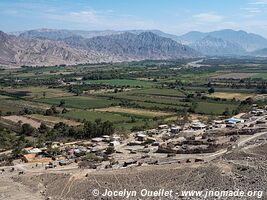 Route from Ica to Nazca - Peru