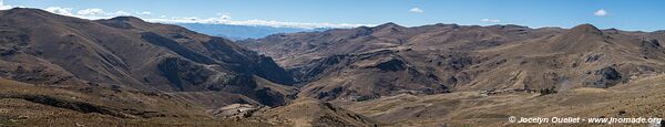 Route de Quiruvilca à Santiago de Chuco - Pérou