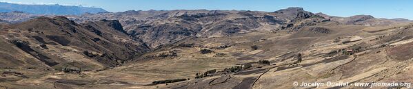 Road from Quiruvilca to Santiago de Chuco - Peru