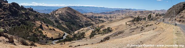 Road from Quiruvilca to Santiago de Chuco - Peru