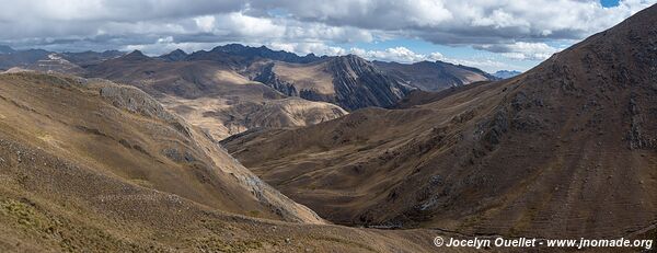 Piste de Santiago de Chuco à Pampas (zone minière) - Pérou