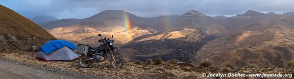 Trail Santiago from Chuco to Pampas (mining area) - Peru