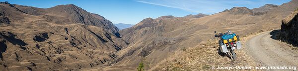 Trail Santiago from Chuco to Pampas (mining area) - Peru