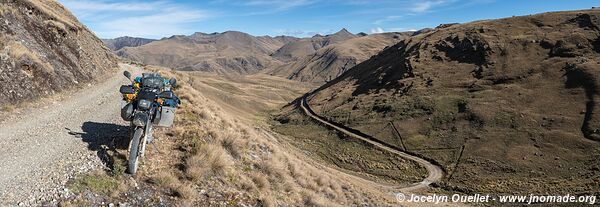 Trail Santiago from Chuco to Pampas (mining area) - Peru