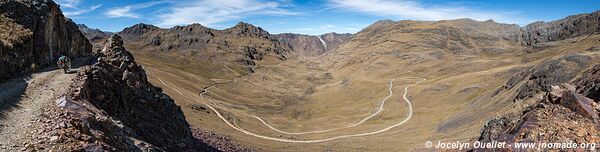 Piste de Santiago de Chuco à Pampas (zone minière) - Pérou