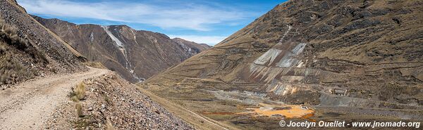 Trail Santiago from Chuco to Pampas (mining area) - Peru