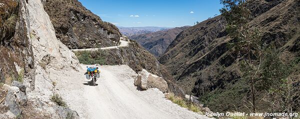 Trail Santiago from Chuco to Pampas (mining area) - Peru