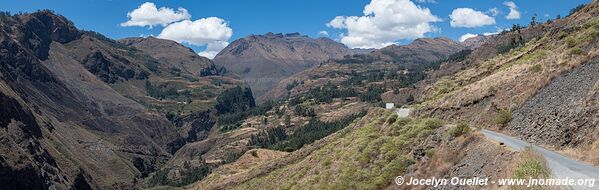 Trail from Pampas to the Tablachaca River - Peru